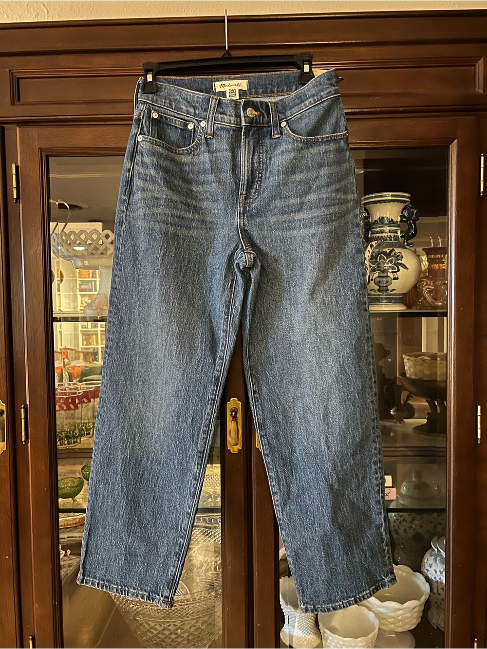NWT Madewell the Perfect vintage wide leg jean size 26P